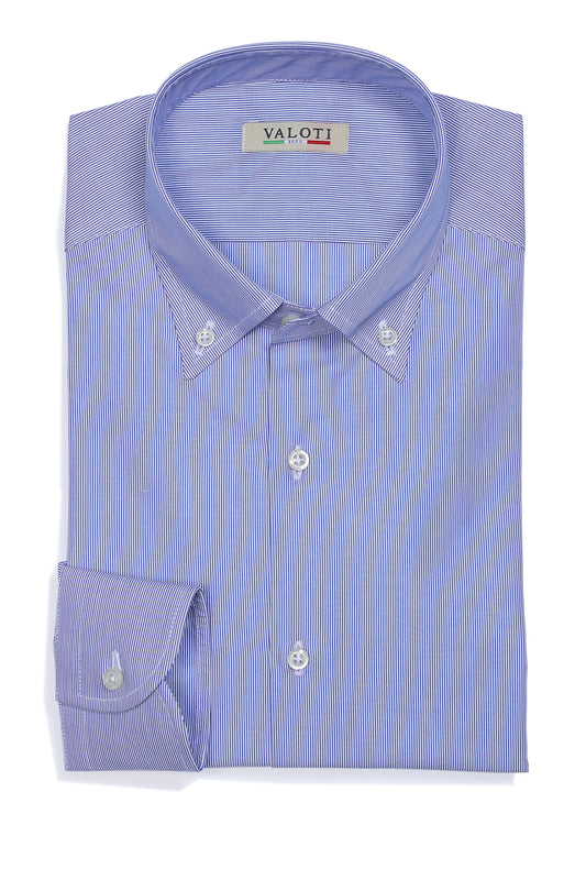 Navy Pinstripe